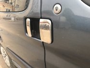 Citroen Berlingo 1996–2008 Dørgrebsdæksler i rustfrit stål foto 6