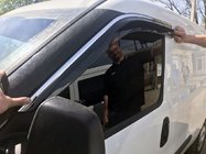 Opel Combo 2012–2018 Vindafvisere med kromliste (4 stk., Niken) foto 3