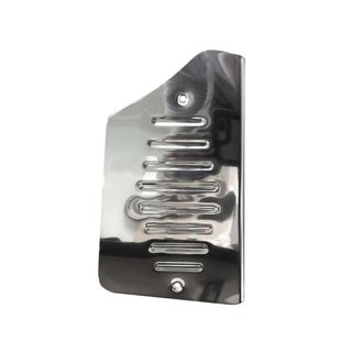 Fodstøtte (død pedal) cover i rustfrit stål Nissan Qashqai 2007–2010 foto 1