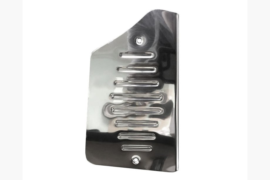 Nissan Qashqai 2007–2010 Fodstøtte (død pedal) cover i rustfrit stål Image
