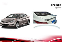 Hyundai Accent 2011–2017 Spoiler Niken V1 (til lakering) foto 1