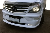 Mercedes Sprinter W906 2006–2018 Frontkofangerliste med LED (model 2013↗) foto 2
