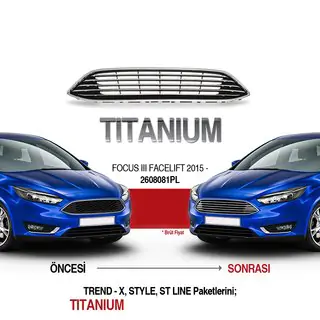 Frontgrill (Titanium) foto 3