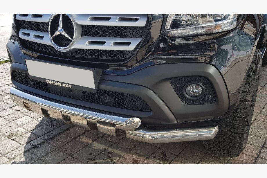 Mercedes X class 2017–2020 Frontbøjle Gronder (rustfrit stål, 70 mm) Image