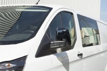 Ford Custom 2013–2022 Spejldæksler i sort krom (2 stk., plast) foto 1