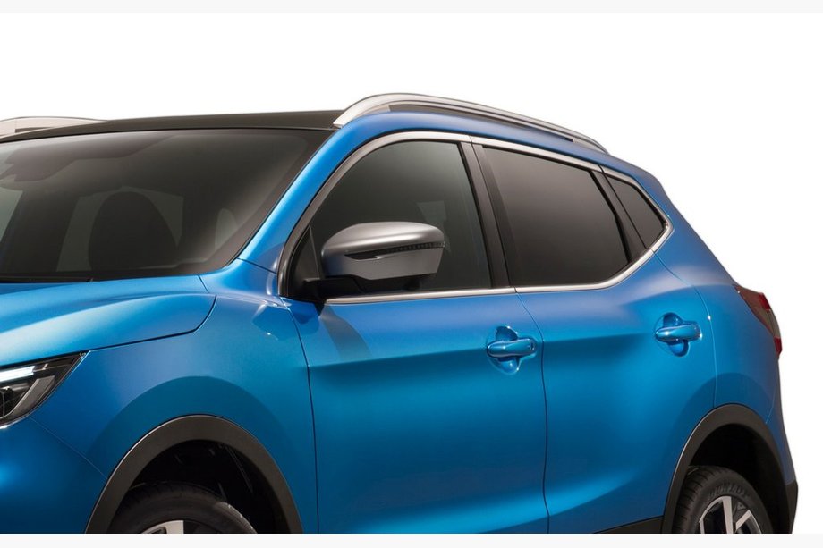 Nissan X-trail T32/Rogue 2014–2021 Spejlkåber grå mat (2 stk., plast) Image
