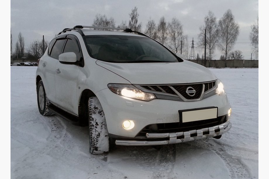 Nissan Murano 2008–2014 Frontbøjle ST015 (rustfrit stål) Foto 1