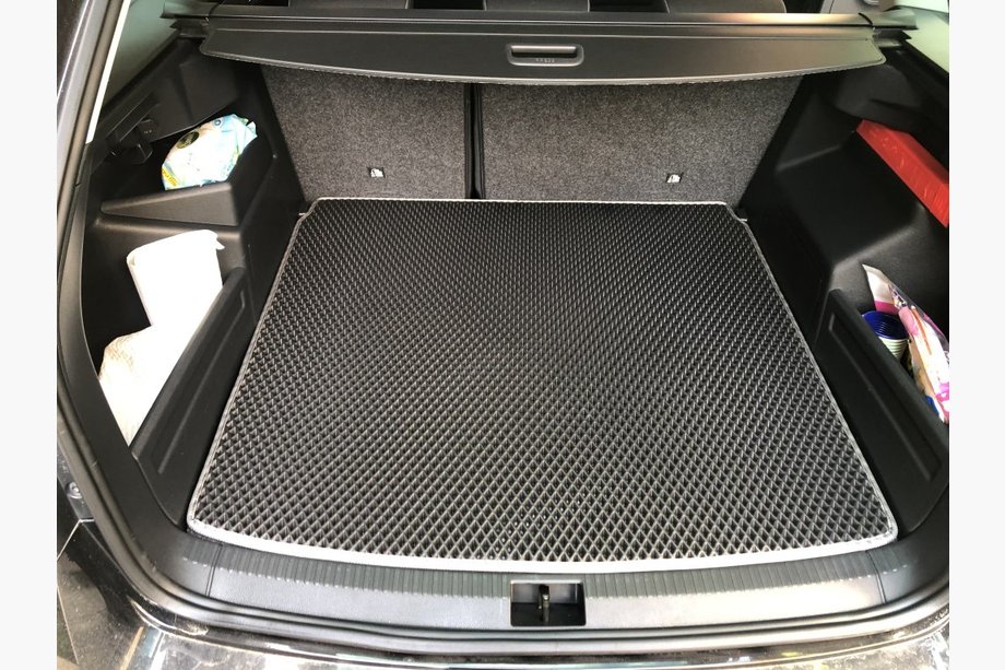 Skoda Fabia 2014–2021 Bagagerumsmåtte (HB, EVA, sort) Image