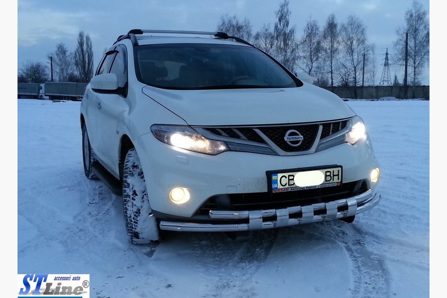 Nissan Murano 2008–2014 Frontbøjle ST015 (rustfrit stål) Foto 2