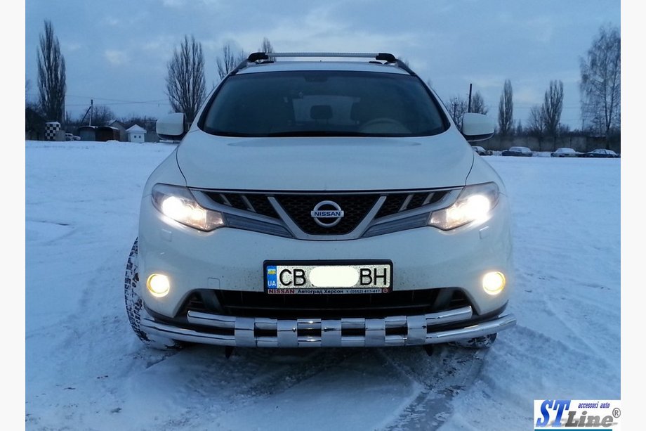 Nissan Murano 2008–2014 Frontbøjle ST015 (rustfrit stål) Foto 3