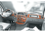 Mercedes Sprinter W901/902/903/904/905 1995–2006 (cdi, 2000-2006) Panelafdækninger til instrumentbord (Meric) Aluminium foto 7