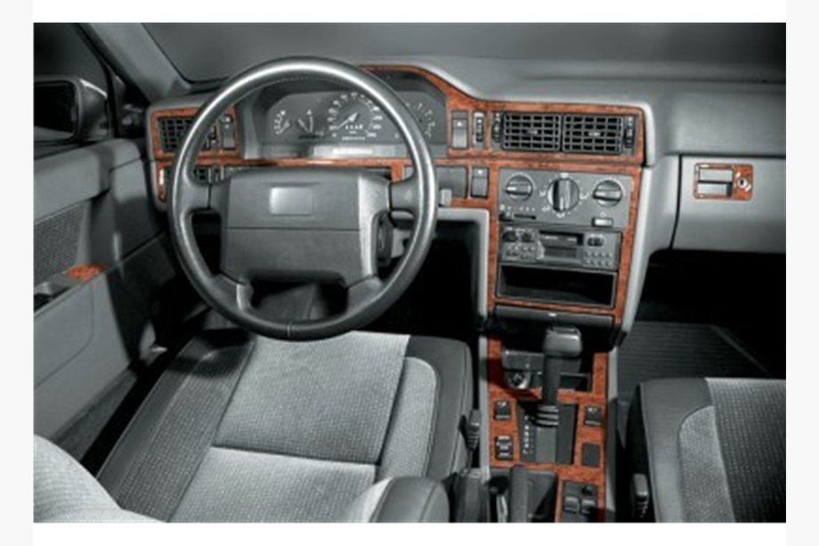 Volvo 850 1991–1997 Instrumentbordbeklædning (1991-1993) Aluminium Image