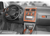 Volkswagen Touran 2003–2010 Instrumentbordbeklædning Carbon foto 5