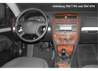 Skoda Octavia II A5 2006–2010 Interiørpanel-lister Carbon foto 4