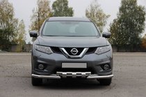 Nissan X-trail T32/Rogue 2014–2021 Frontbeskyttelse ST009-15 (rustfri stål) foto 1