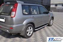 Nissan X-trail T30 2002–2007 Sidestrin King (2 stk., alu.) foto 2