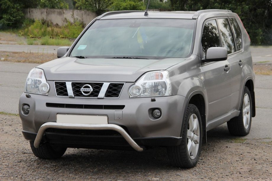 Nissan X-trail T31 2007–2014 Frontbøjle WT007 (rustfrit stål) Image