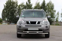 Nissan X-trail T31 2007–2014 Frontbøjle ST015/2 (rustfrit stål) foto 3