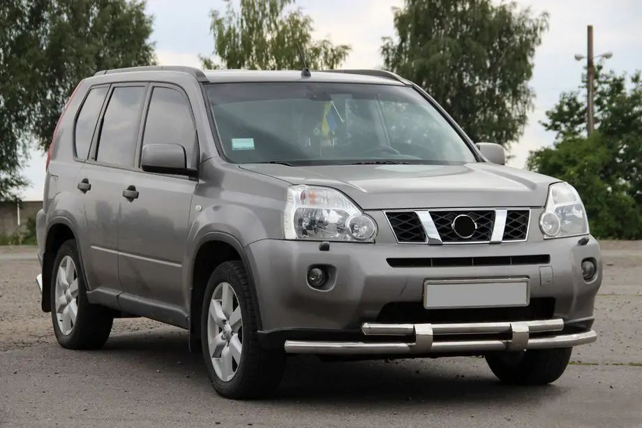 Nissan X-trail T31 2007–2014 Frontbøjle ST015/2 (rustfrit stål) Image