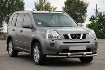 Nissan X-trail T31 2007–2014 Frontbøjle ST015/2 (rustfrit stål) foto 1