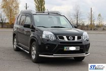 Nissan X-trail T31 2007–2014 Frontbøjle ST014 (rustfrit stål) foto 2