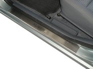 Nissan Almera B10 Classic 2006–2012 Dørtrinslister Nathaniko (4 stk., rustfrit stål) Premium - 3M tape, 0,8 mm foto 1