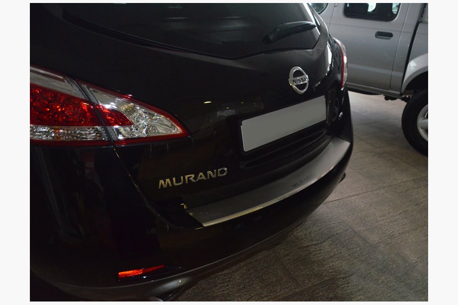 Nissan Murano 2008–2014 Bagkofangerbeskytter med ombuk Nataniko (rustfrit stål) Image