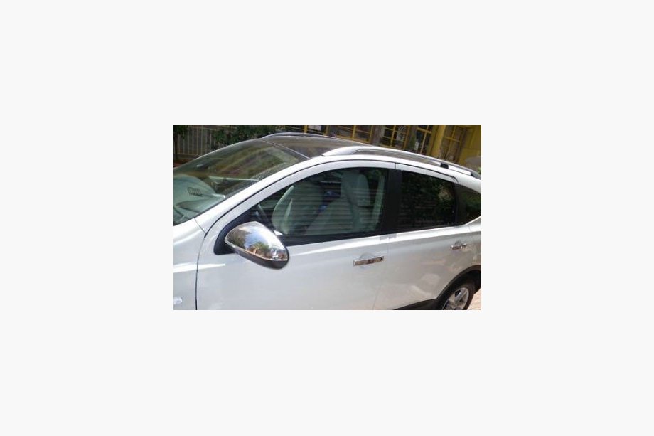 Nissan Qashqai 2007–2010 Krom spejlkapper (Omsa, 2 stk., rustfrit stål) Image