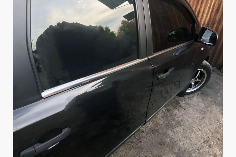Nissan Note 2004–2012 Vindueslister (4 stk., rustfrit stål) Image