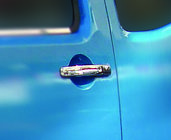 Nissan Navara 2006–2015 Krom dørgrebsafdækning (4 stk., rustfrit stål) Med chip, Carmos - tyrkisk rustfrit stål foto 2