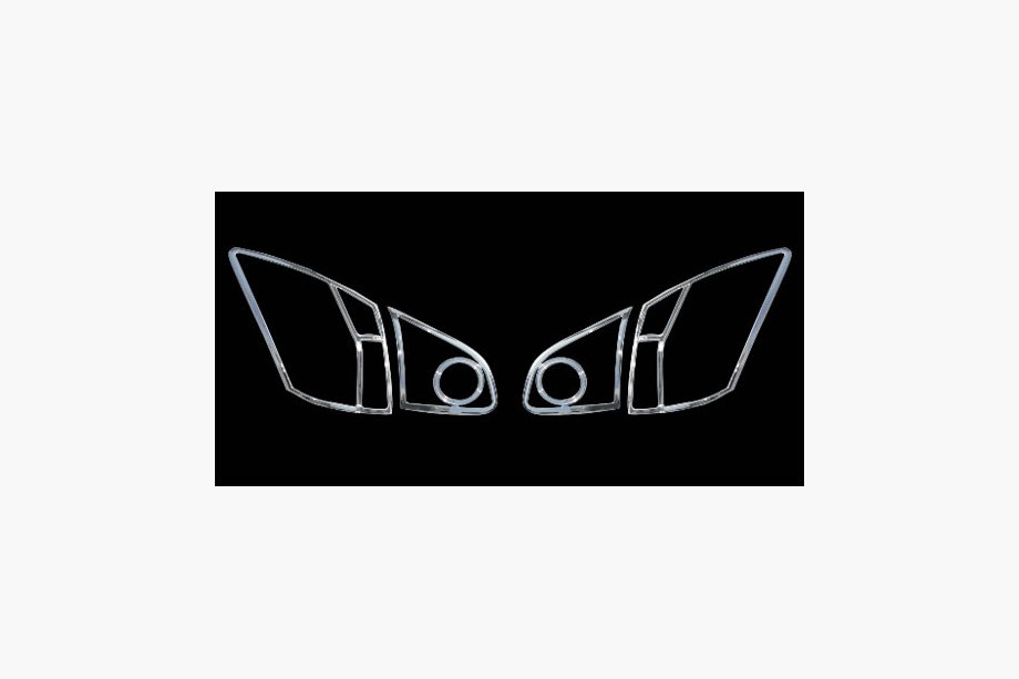 Nissan Qashqai 2007–2010 Baglygterammer (2 stk., plast) Image