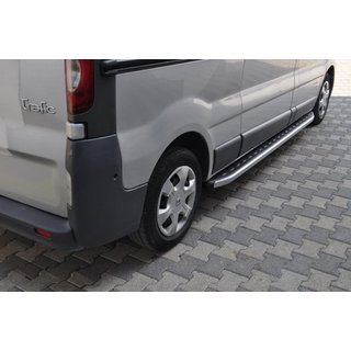 Fullmond sidetrin (2 stk., aluminium) foto 1