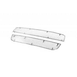 Grillafdækninger til kølergrill (2 dele, rustfrit stål) Fiat Punto Grande/EVO 2006–2018 foto 2