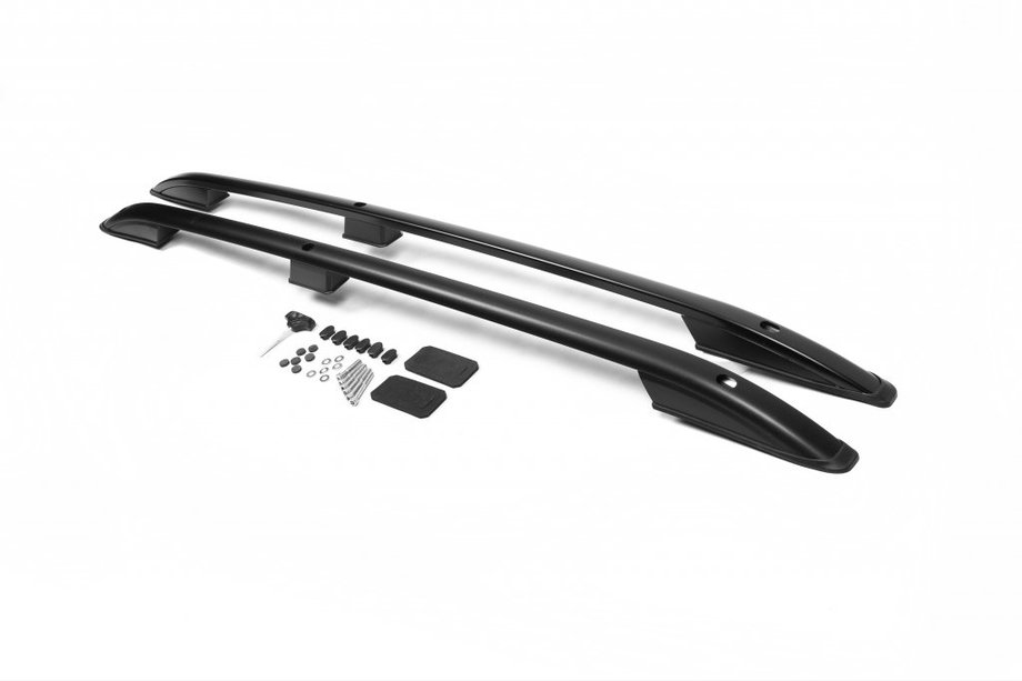 Volkswagen Caddy 2004–2010 Skyport BLACK tagrælinger Standard base Image