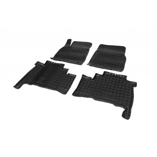 Gummimåtter med kant 2012-2021 (Autogumm) Toyota Land Cruiser 200 2007–2021 foto 2