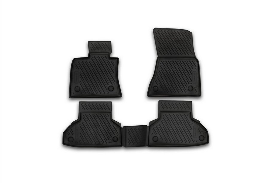 BMW X6 F16 2014–2019 Gummimåtter til kabinen (4 stk., Novline) Foto 1
