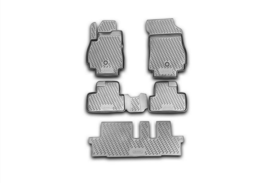 Chevrolet Orlando 2010–2018 Gummimåtter til kabinen (5 stk., Novline) Image