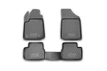 Citroen C-3 2002–2009 Gummimåtter til kabinen (4 stk., Novline) foto 1