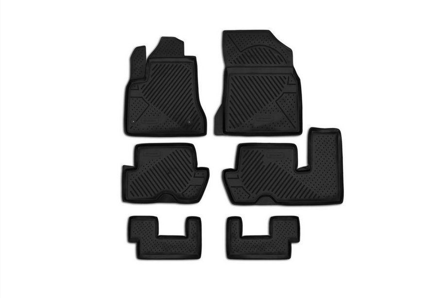 Citroen C-4 Picasso 2006–2013 Gummimåtter til kabinen (6 stk., Novline) Grand Image