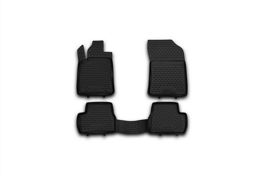 Citroen C-1 2005–2014 (2010↗) Gummimåtter til kabinen (4 stk., Novline) Image