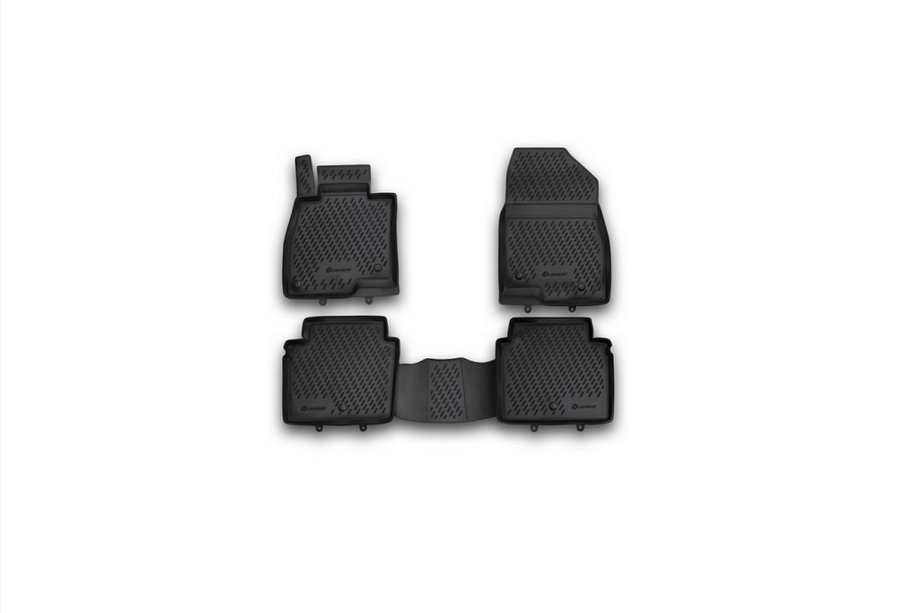 Mazda 6 2012–2024 Gummimåtter til kabinen (4 stk., Novline) SD Image