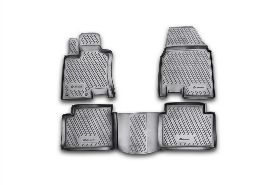 Nissan Qashqai 2007–2010 Gummimåtter til kabinen (4 stk., Novline) Qashqai+2 Image