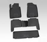 Nissan Patrol Y62 2010–2024 Gummimåtter til kabinen (5 stk., Novline) foto 1