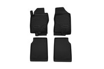 Nissan Navara 2006–2015 (2010-2015) Gummimåtter til kabinen (4 stk, Novline) foto 1