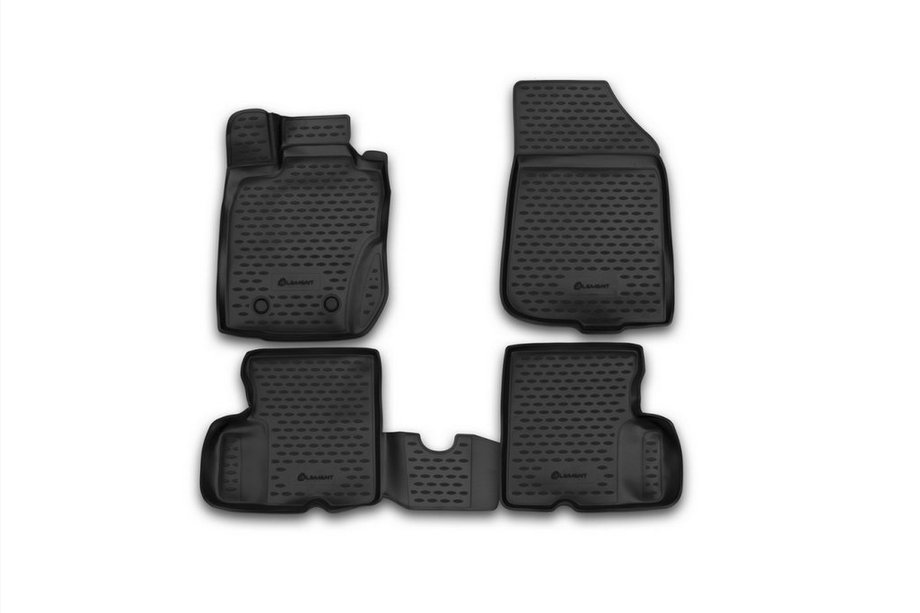 Nissan Terrano 2014– (2014-2016) 3D gummimåtter til kabinen (4 stk, Novline) 4WD Image