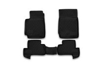 Suzuki Grand Vitara 2005–2017 Gummimåtter til kabinen (4 stk., Novline) 3D foto 1
