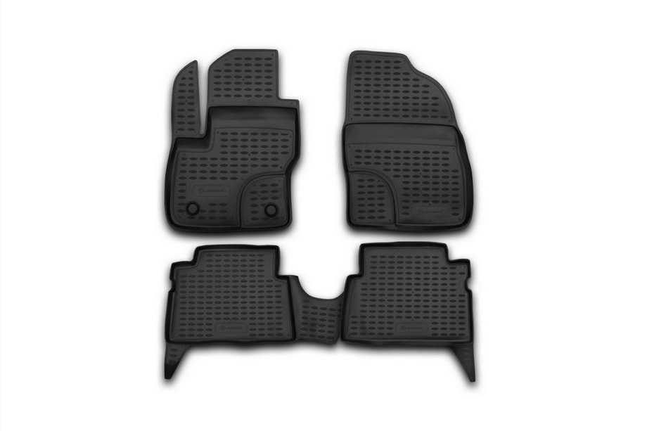 Ford C-Max 2004–2010 Gummimåtter til kabinen (4 stk., Novline) Variant 2 Image