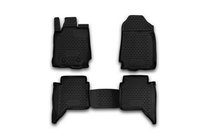 Ford Ranger 2011–2022 Gummimåtter til kabinen (4 stk., Novline) 4D foto 1