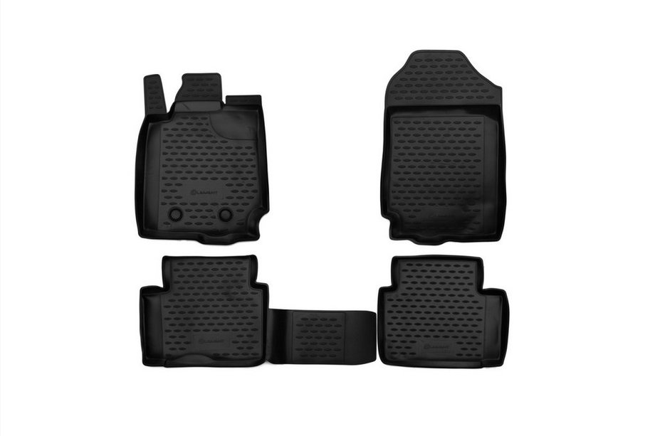 Ford Ranger 2011–2022 Gummimåtter til kabinen (4 stk., Novline) 2D Image