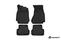 Audi A6 C7 2011–2017 3D gummibilmåtter til kabinen (4 stk., Novline, Sedan) foto 1